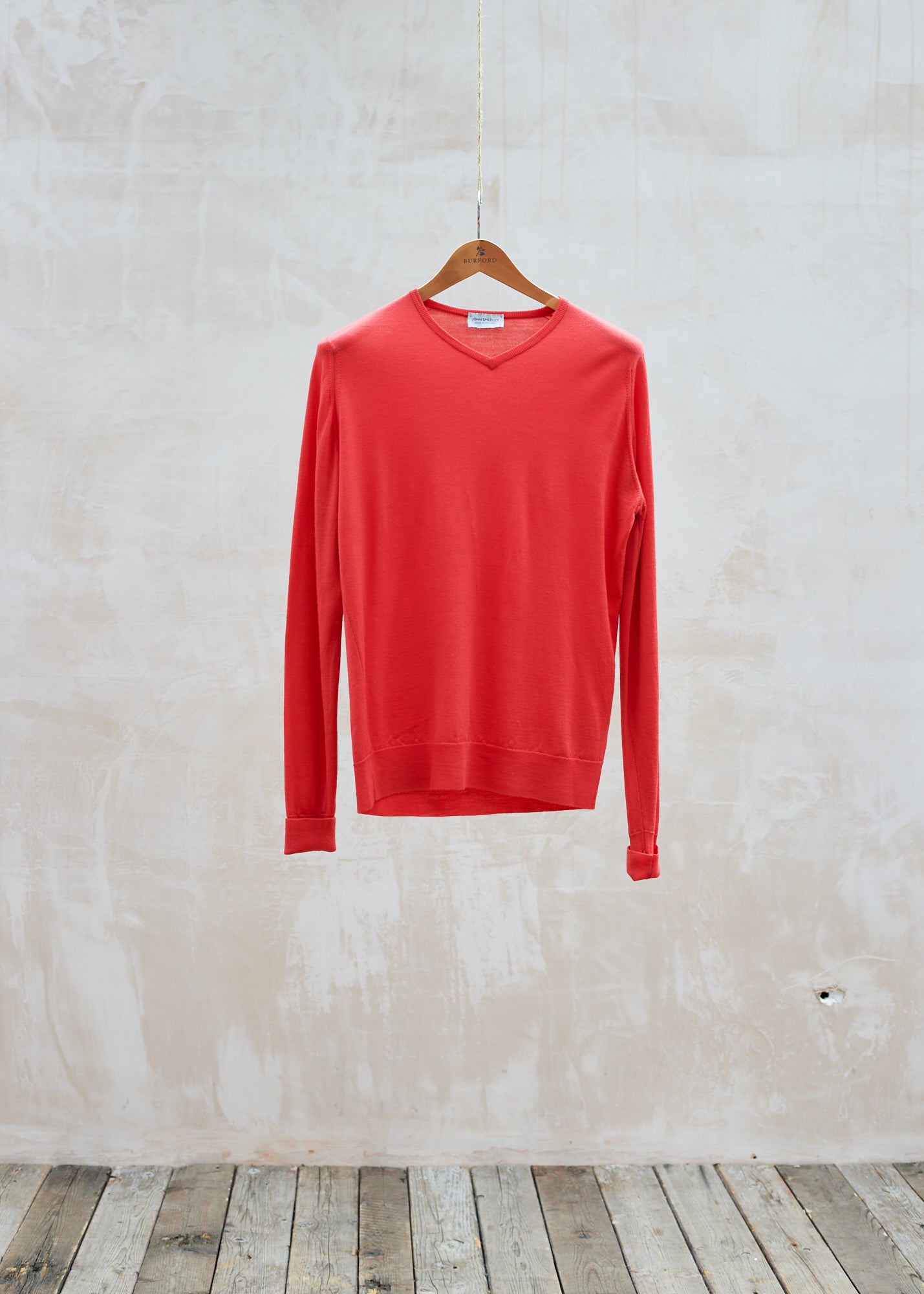 John Smedley V-Neck Jumper - Medium