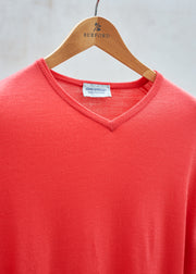 John Smedley V-Neck Jumper - Medium