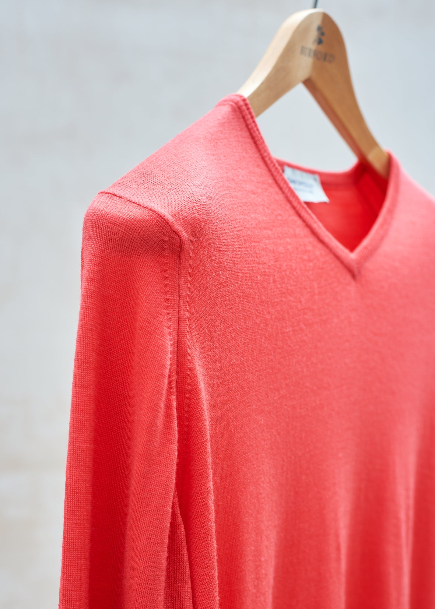 John Smedley V-Neck Jumper - Medium
