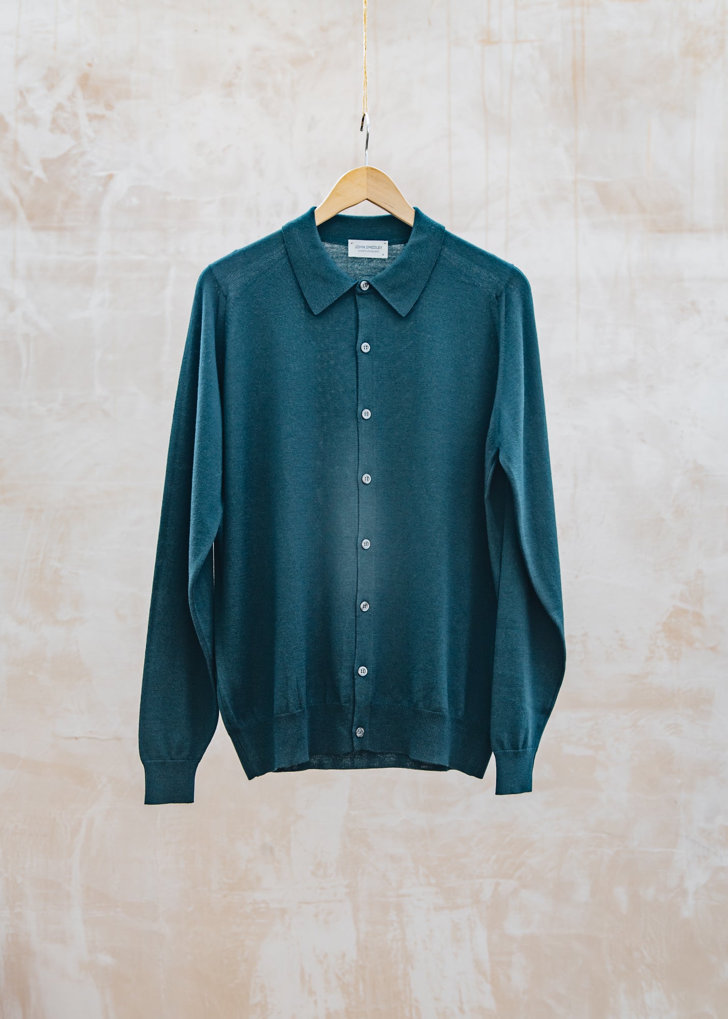 Red Wing Tibor Button Through Wool Shirt in Richardson Green