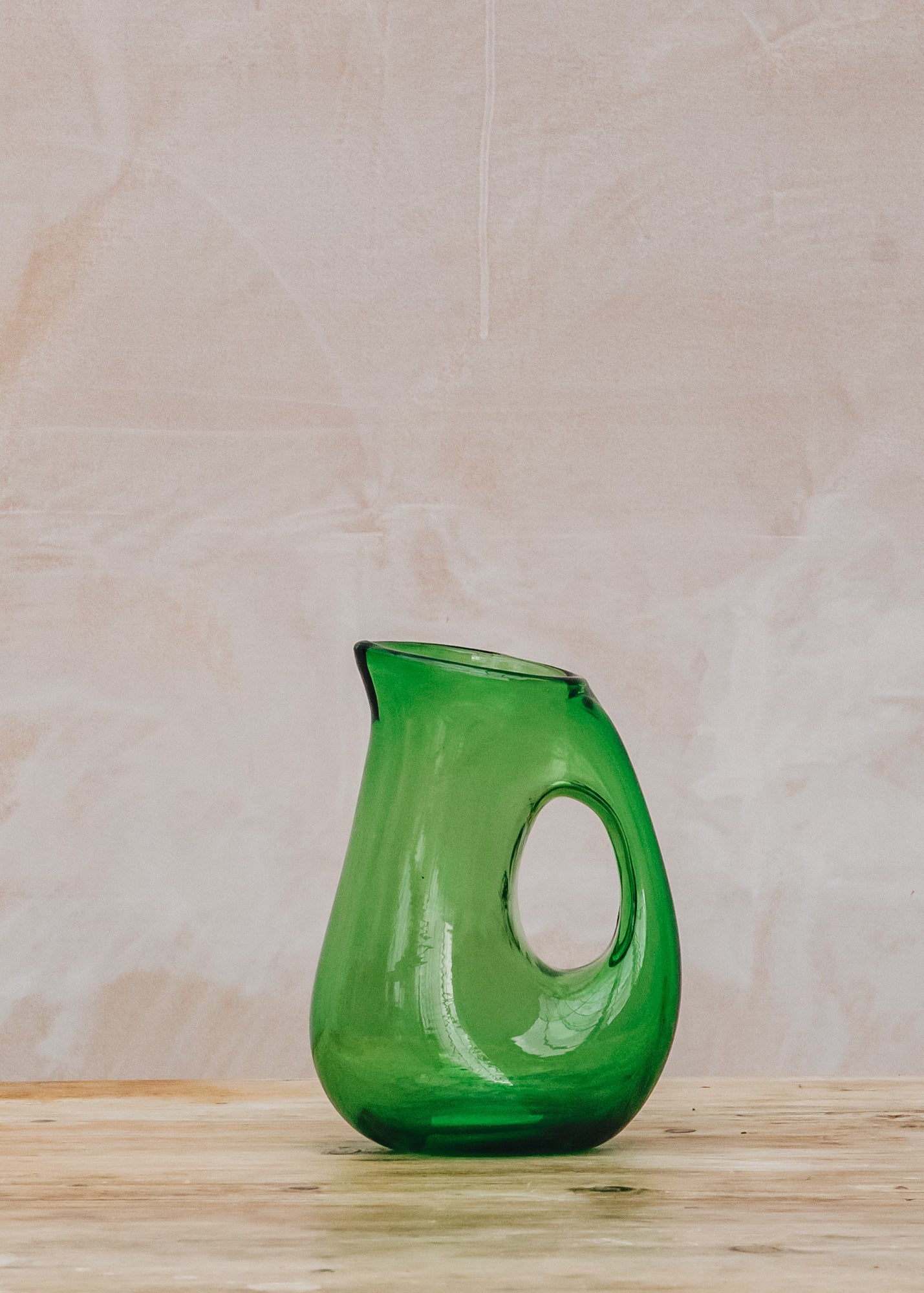 Pol's Potten Jug with Hole in Moss
