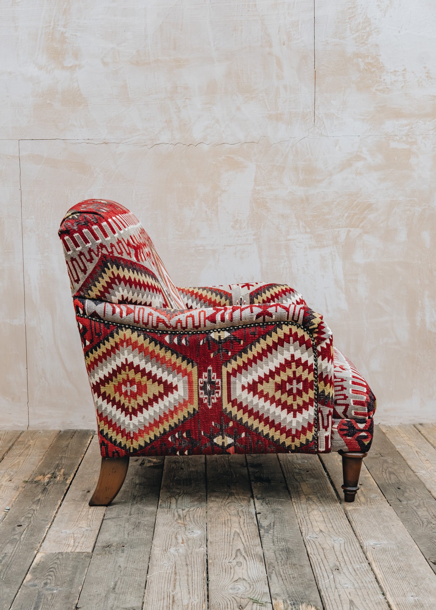 The Kilim Co. Kilim Howard Style Armchair, Style A