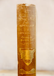Books La Comédie Humaine, 'Scenes of Parisian Life', (Eleven Volumes), Illustrated by Frédéric-Emile Jeannin and Ricardo de los Rios, Pub. Leonard Smithers, 1897