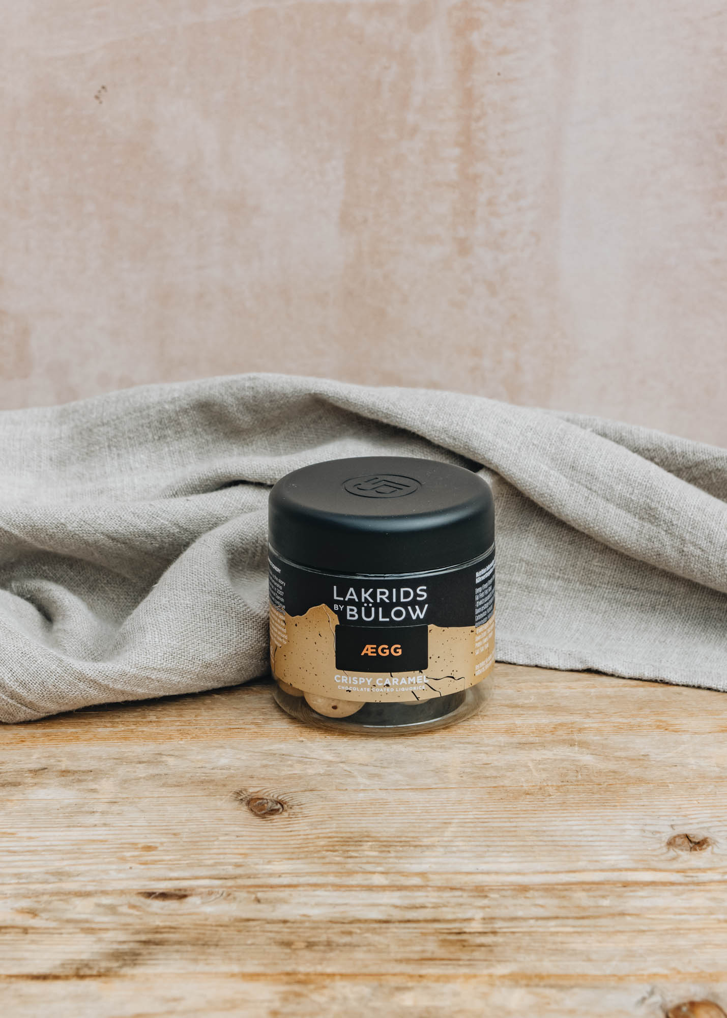 Lakrids by Bülow Crispy Caramel Liquorice, 125g