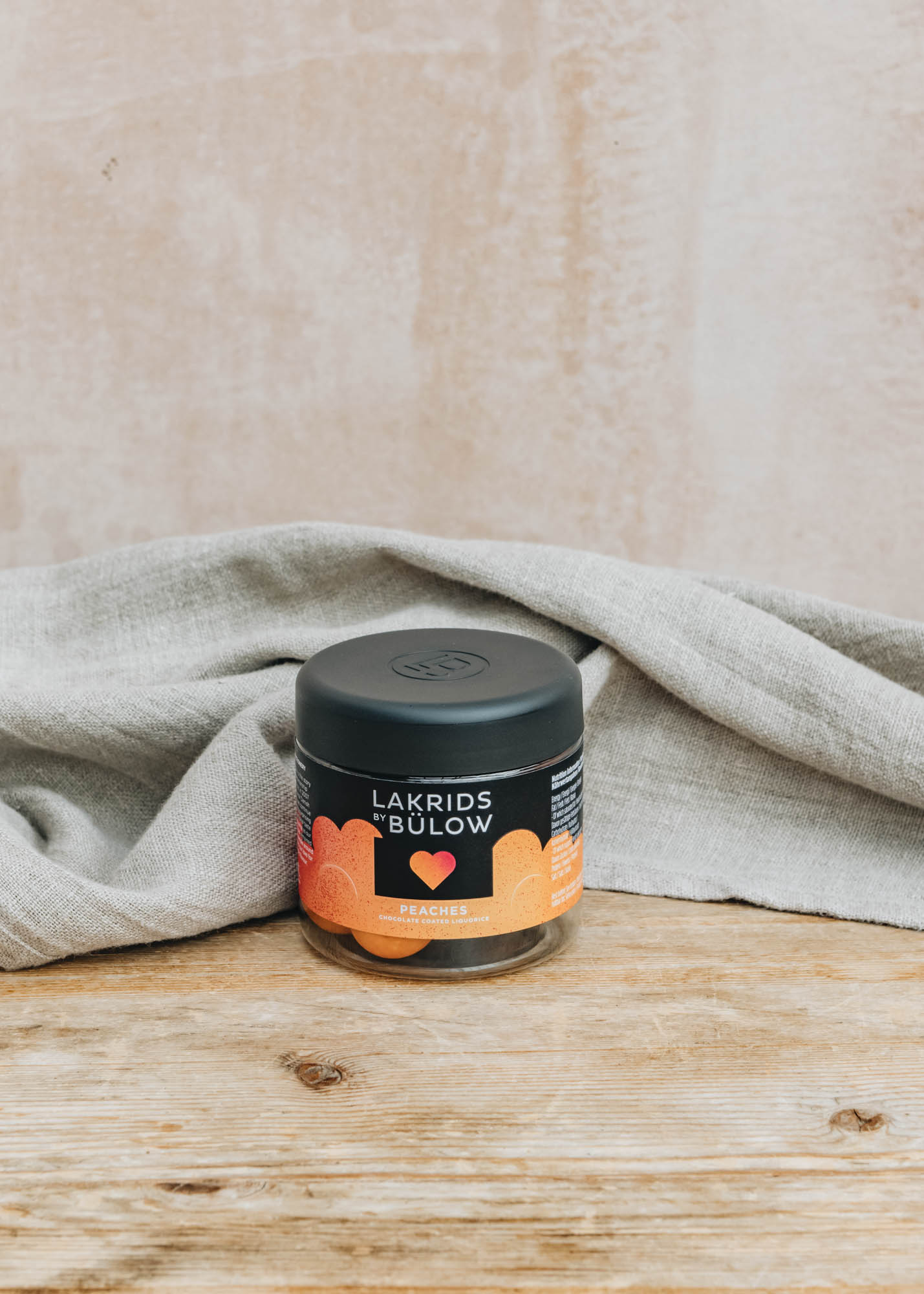 Burford Garden Co. Lakrids by Bülow Peaches Flavoured Liquorice, 125g