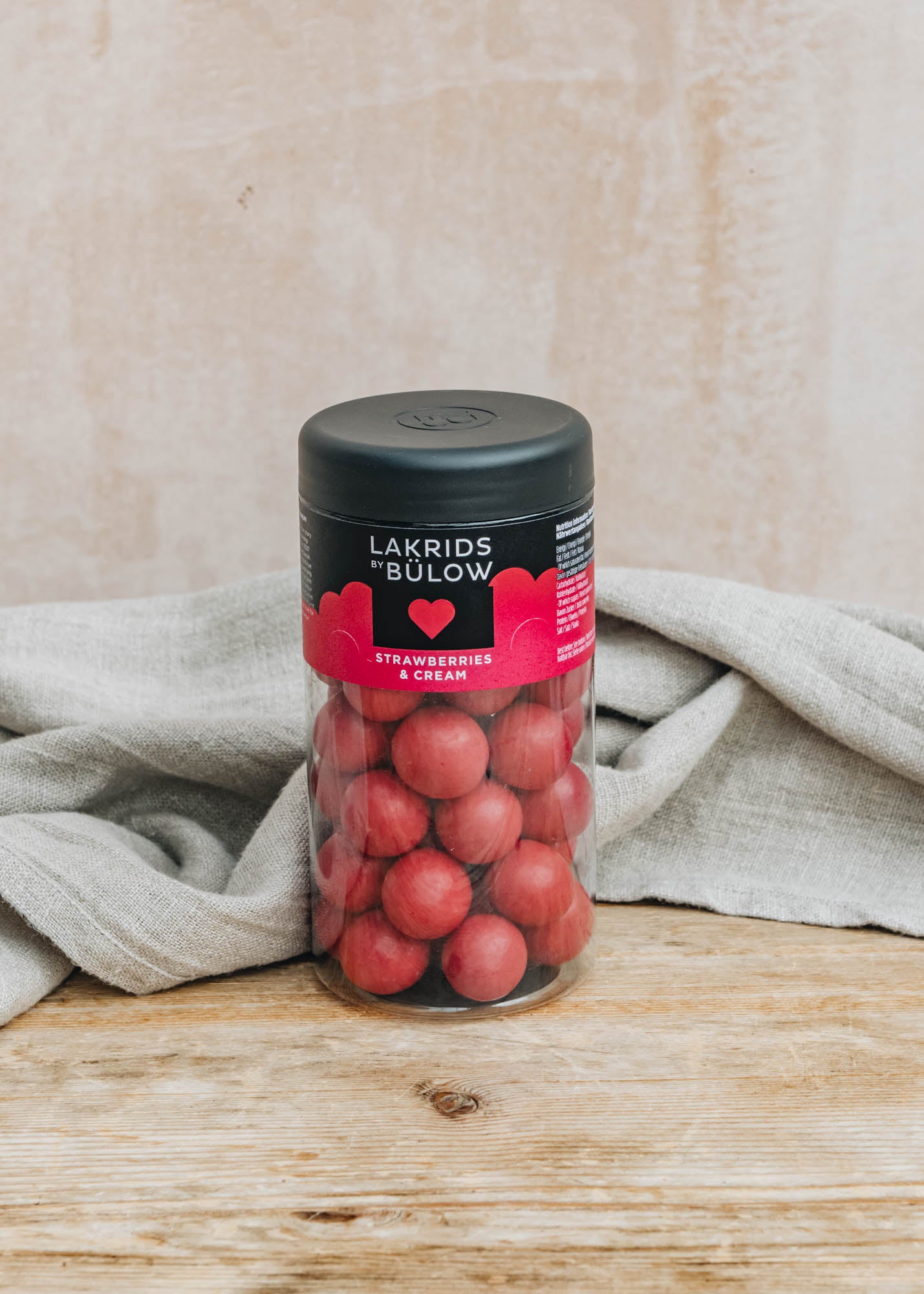Natalini Lakrids by Bülow Strawberries and Cream Flavoured Liquorice, 295g