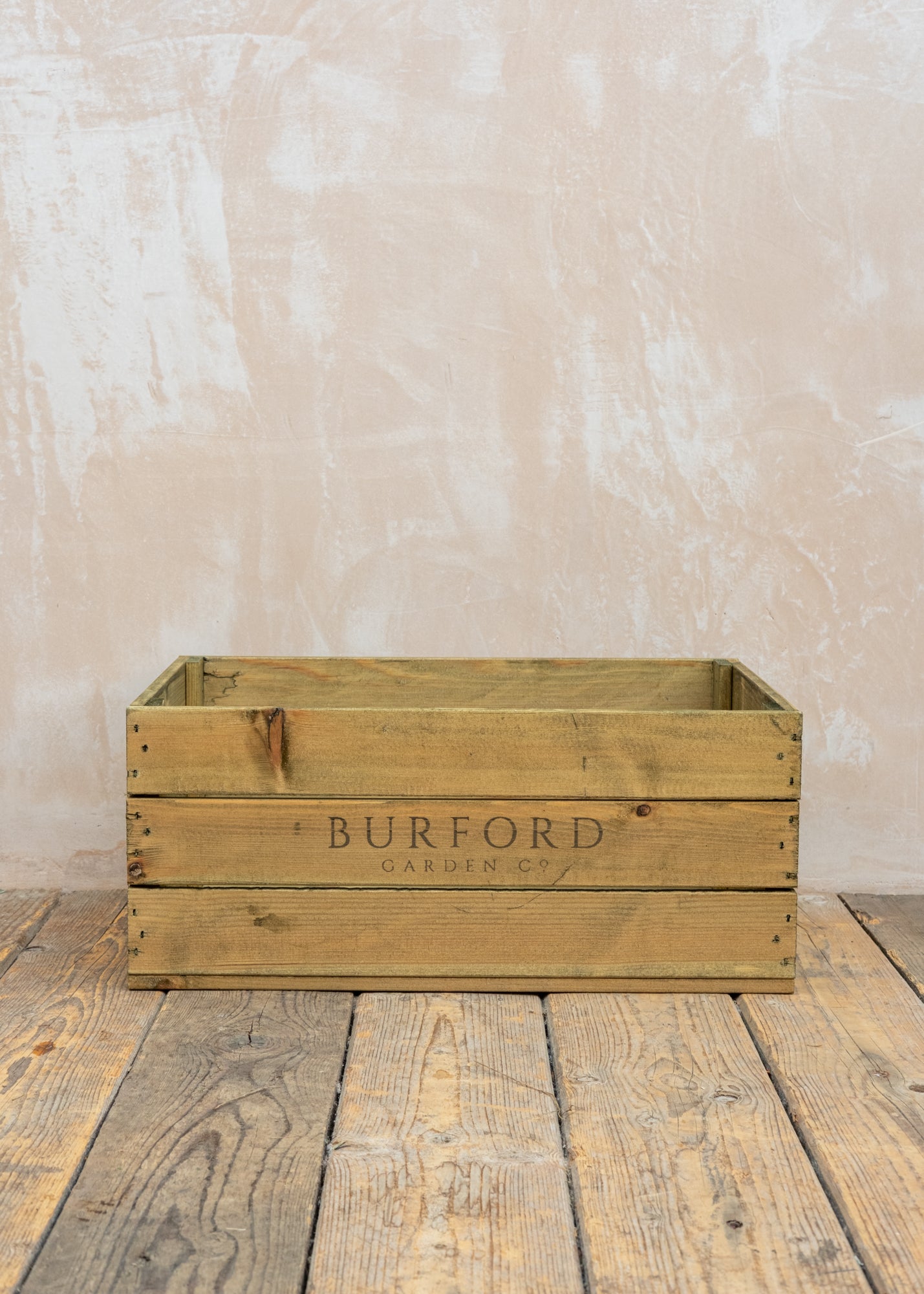 Large Bushel Box in Green
