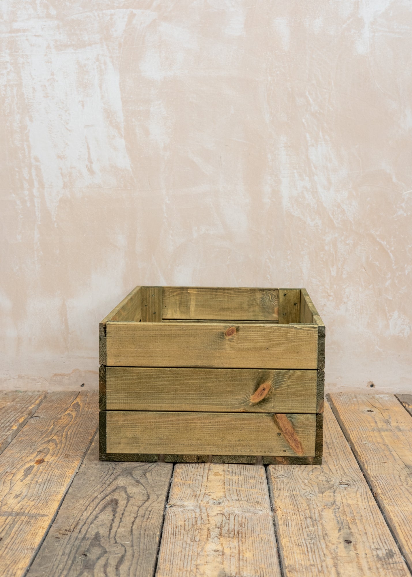 Burford Garden Co. Large Bushel Box in Green