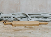 Burford Garden Co. STIK Designs Large Double Handled Oak Cheese Board