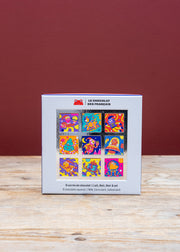 Galactic Chocolate Gift Box, nine squares