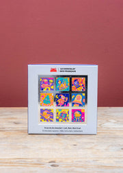 Galactic Chocolate Gift Box, nine squares