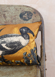 Le Monde Sauvage Bestiare Cushion in Daffy