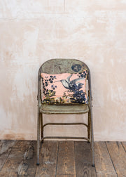Rococo Bestiare Cushion in Hummingbird