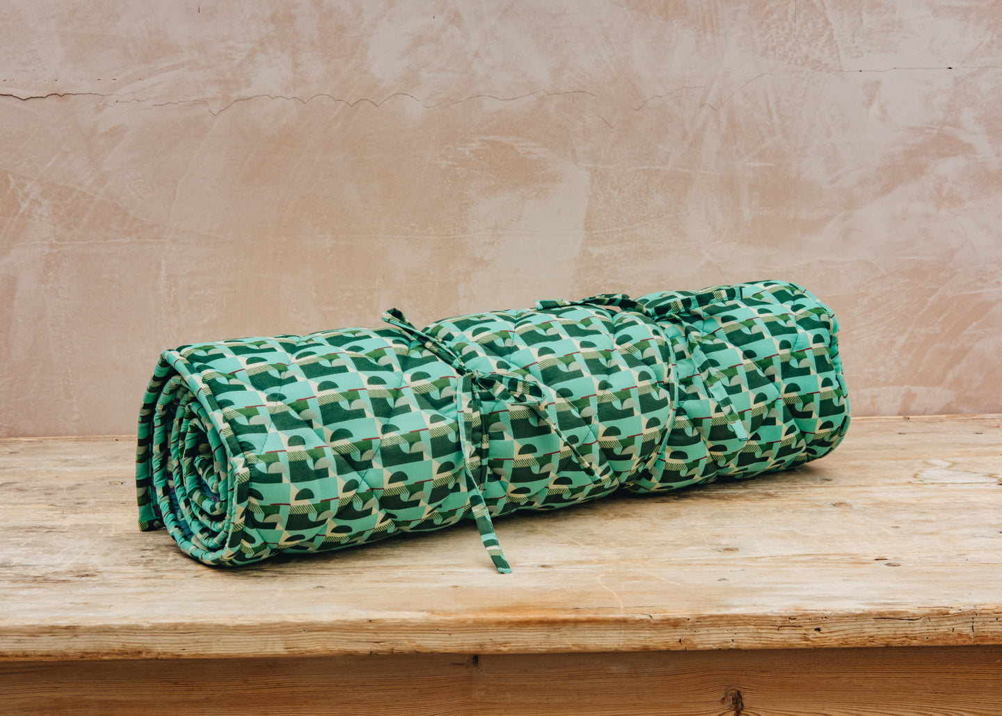 Les Touristes Yoga/Leisure Mat in Cosmos Teal