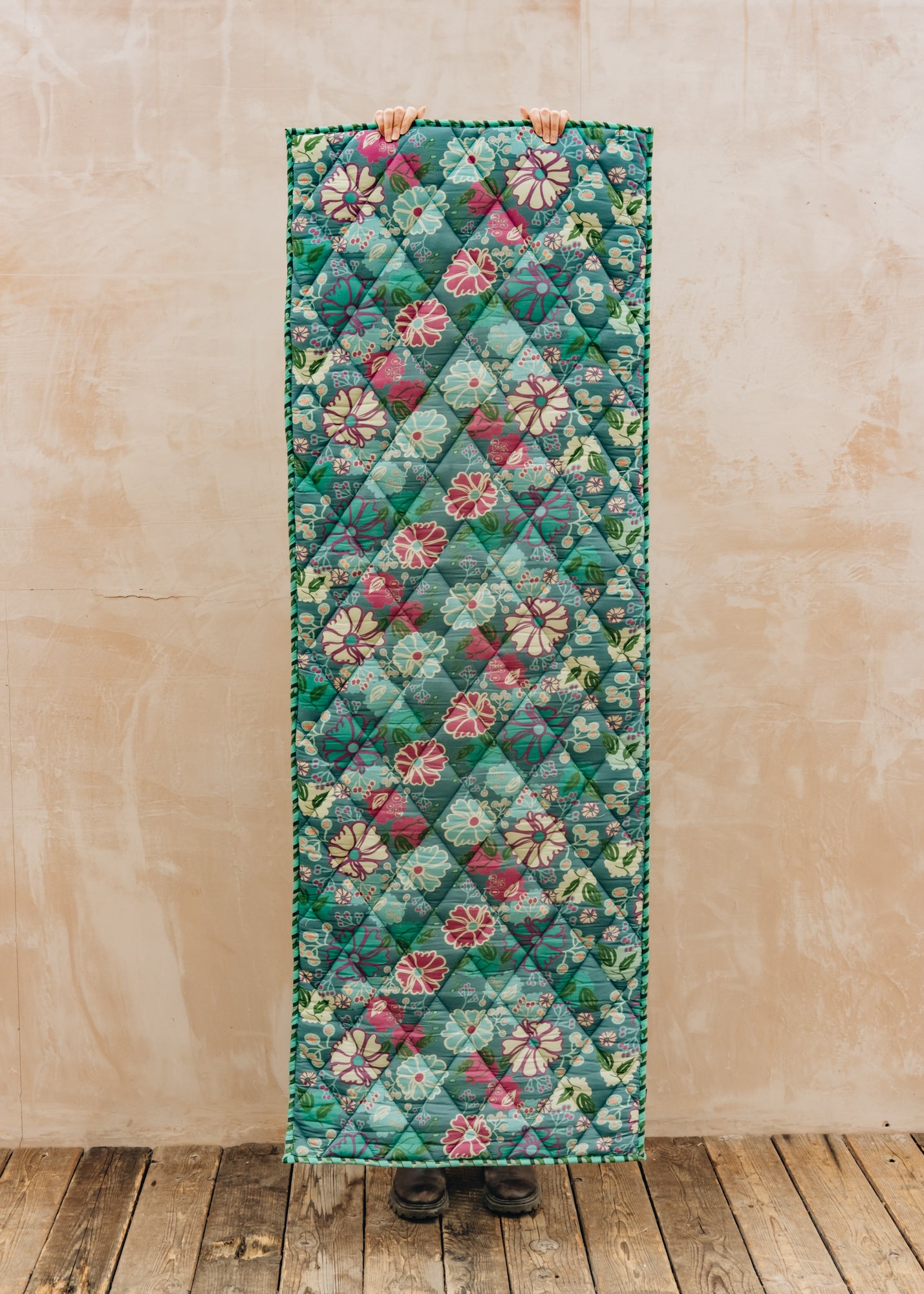 Bungalow Yoga/Leisure Mat in Cosmos Teal