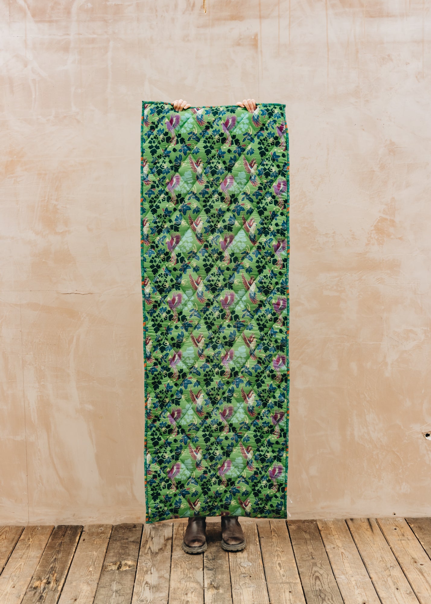 Bungalow Yoga/Leisure Mat in Vibrant Green Columbia