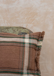 Libeco Cushion in Rowan Check