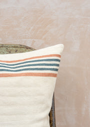 Libeco Cushion in The Belgian Laguna Verde