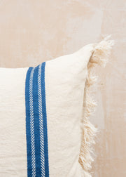 Libeco The Indigo Stripe Cushion, 63x63cm