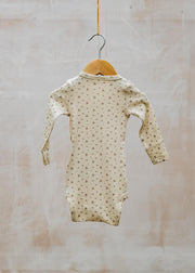 Babies' Gago Bodysuit in Wood Ash