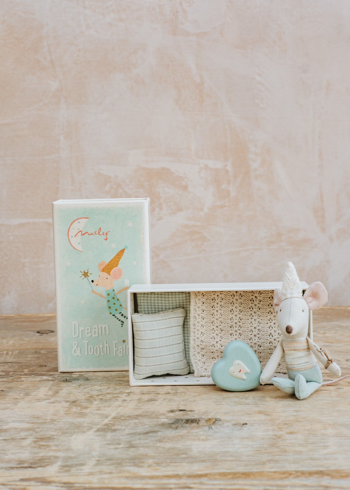 Maileg Little Brother Tooth Fairy Mouse in Matchbox
