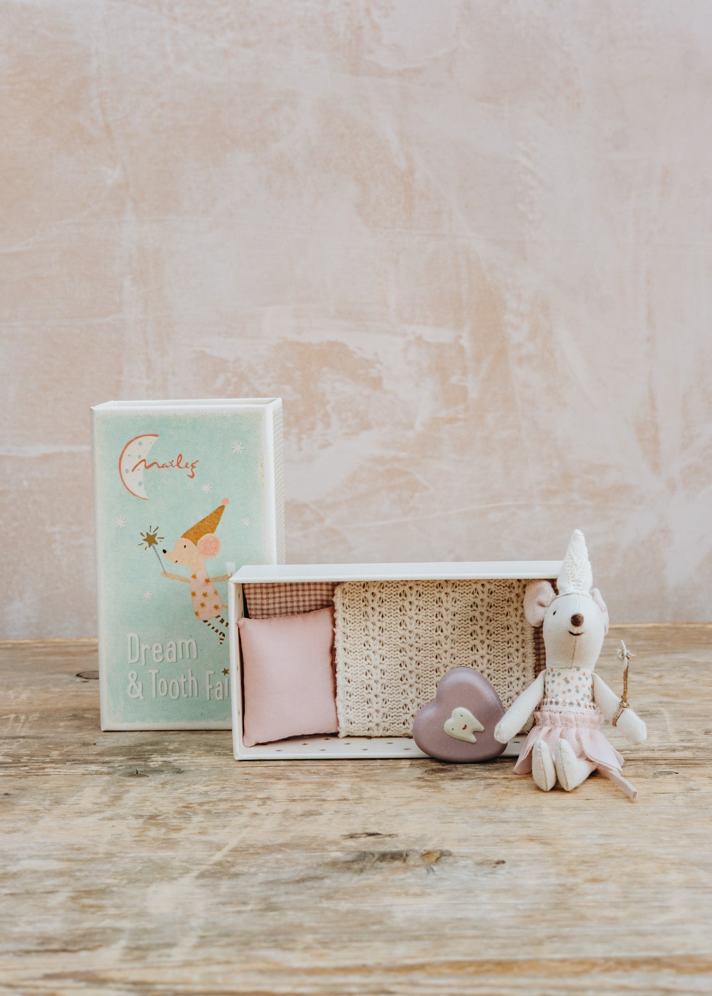 Djeco Little Sister Tooth Fairy Mouse in Matchbox