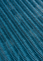 Lloyd Loom Bistro Chair in Teal