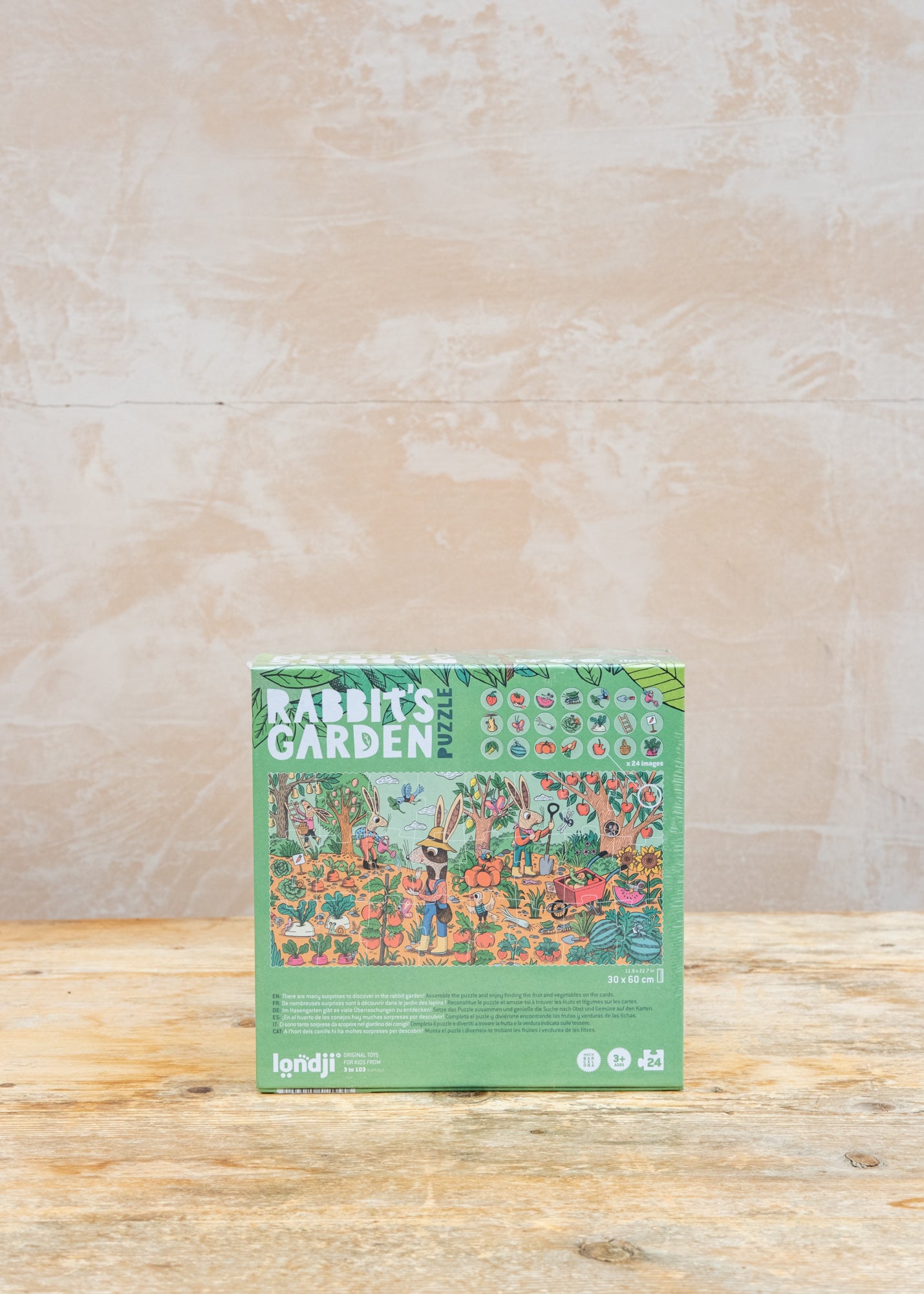 Londji Rabbit's Garden Puzzle