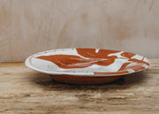1690 Ceramics 'Long May We Live' Figs Engraved Dish