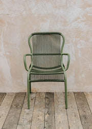 Vincent Sheppard Loop Rope Dining Chair in Moss