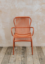 Vincent Sheppard Loop Rope Dining Chair in Terracotta
