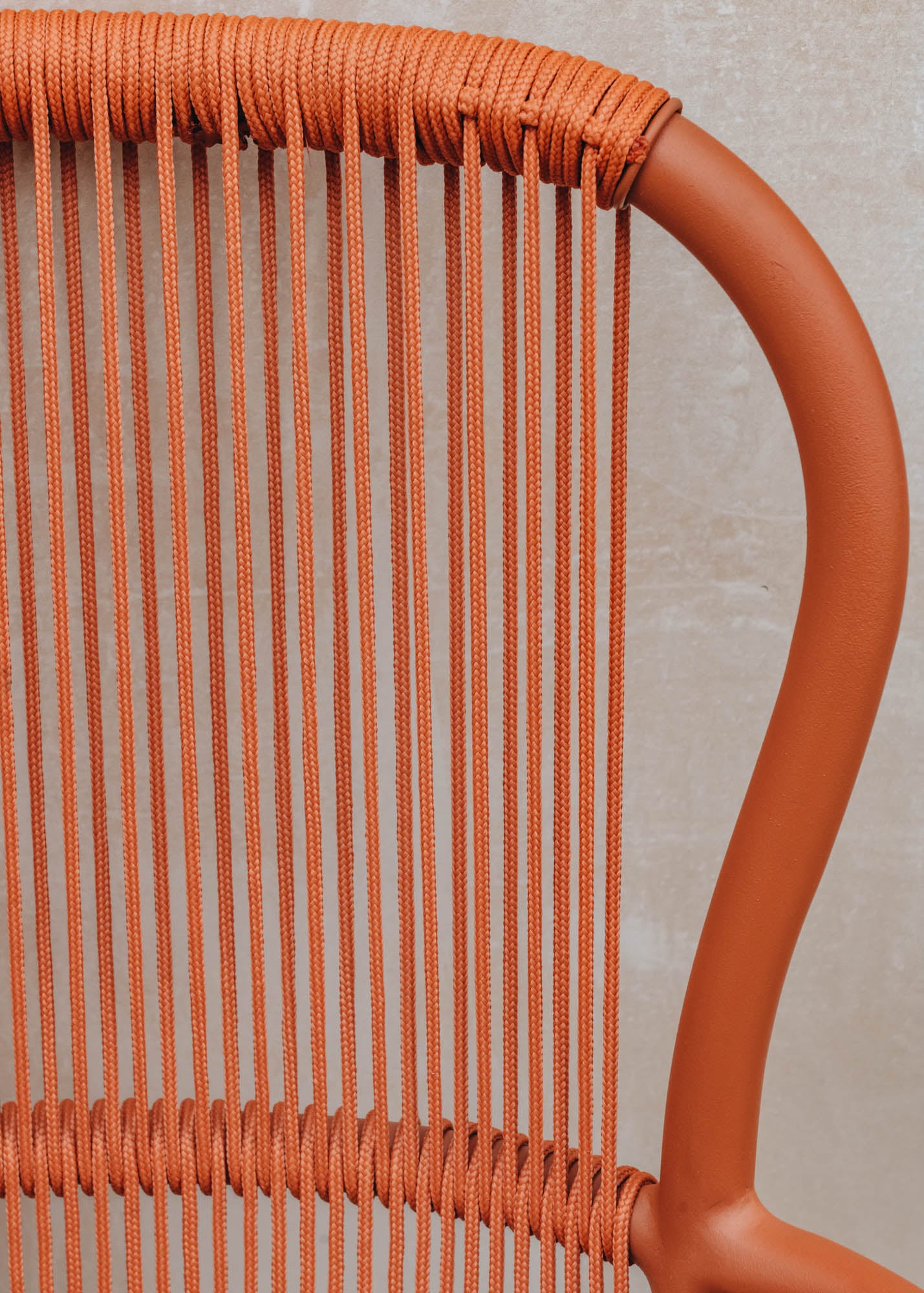 Vincent Sheppard Vincent Sheppard Loop Rope Dining Chair in Terracotta
