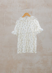 Lil' Atelier Children's Loose Fit Dress in Coconut Milk