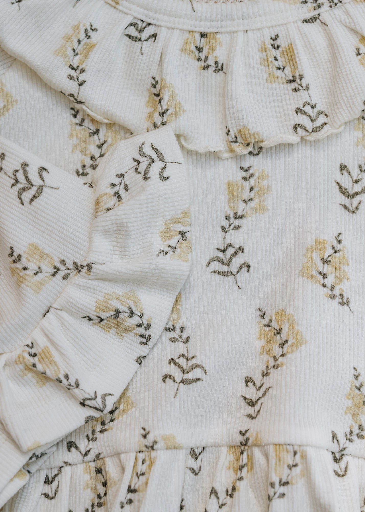 Lil' Atelier Children's Loose Fit Dress in Coconut Milk