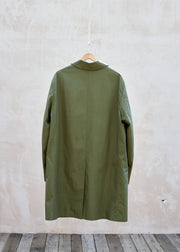 Mackintosh Lightweight Long Cotton Raincoat - Large