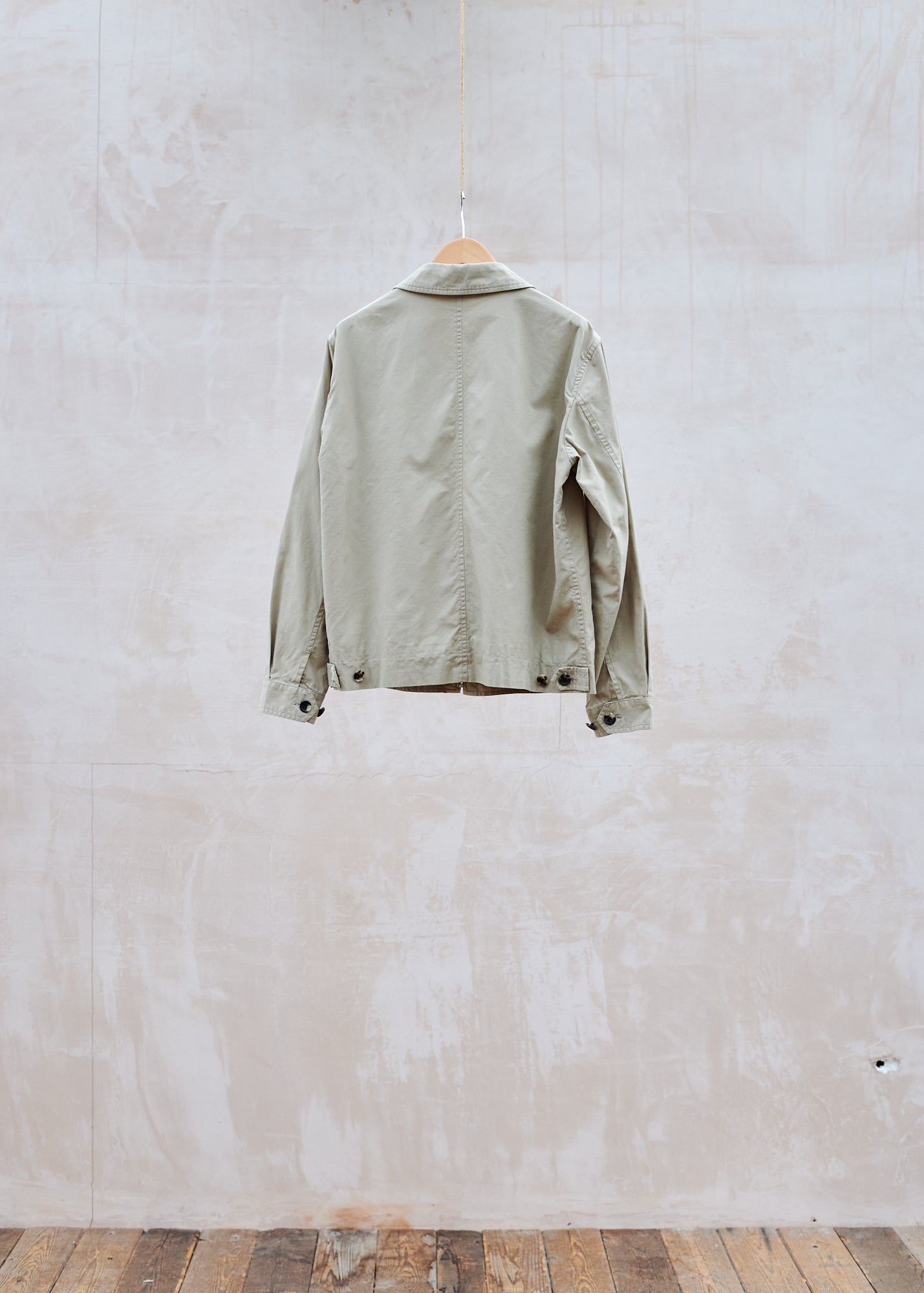 Kenny Ryder Margaret Howell Brown Cotton Harrington Jacket - S/M