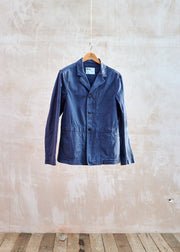 Margaret Howell Navy Tough Cotton Staff Jacket - M/L