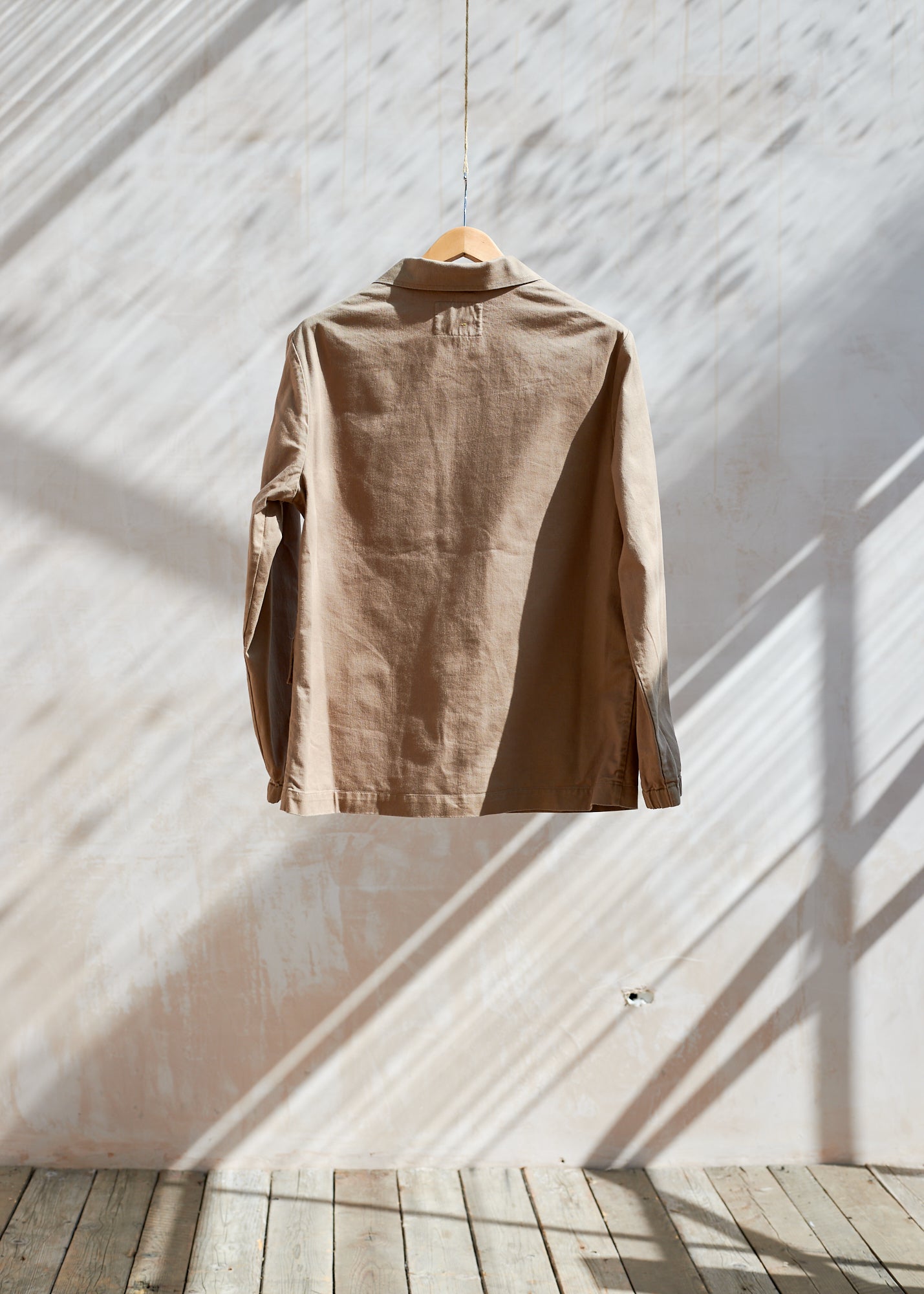 Margaret Howell Tough Tan Cotton Work Jacket - S-M