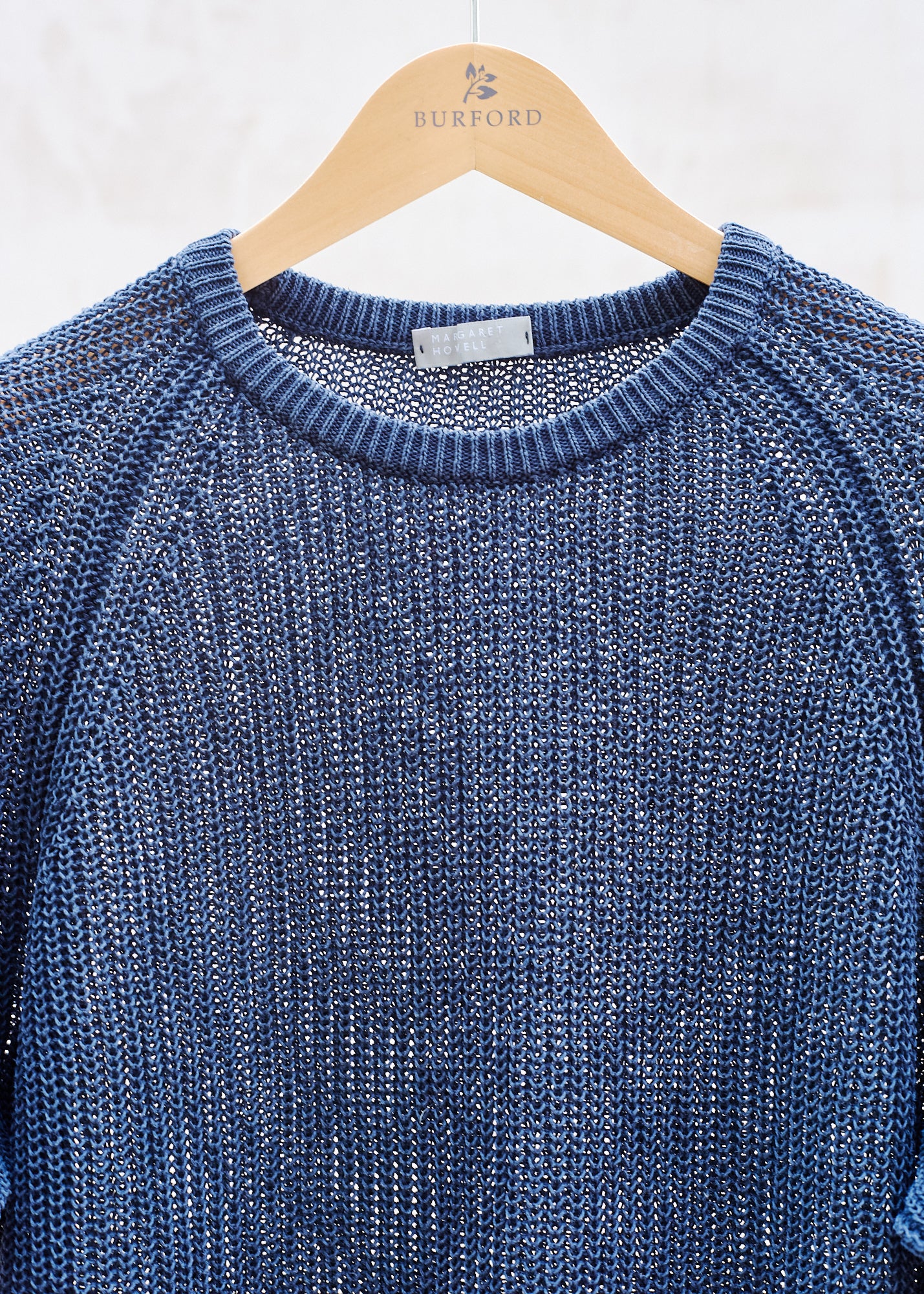 Kenny Ryder Margaret Howell Linen/Cotton Loose-Knit Jumper - M/L