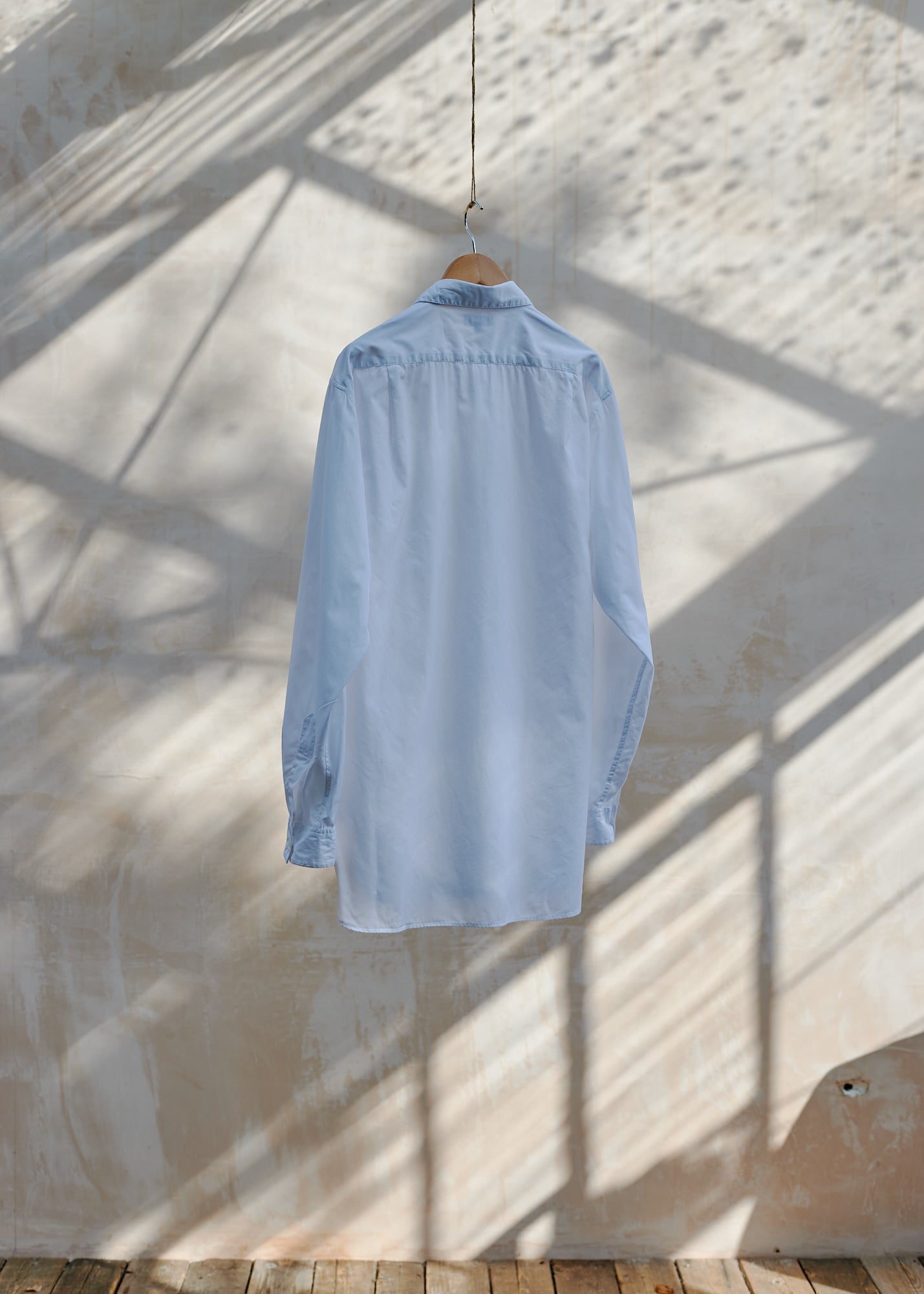 Kenny Ryder Margaret Howell White Fine Cotton Poplin Shirt - S/M