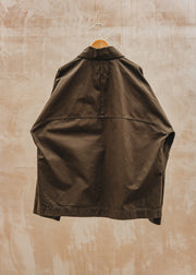 Margaret Howell MHL. Raglan Jacket in Uniform Green