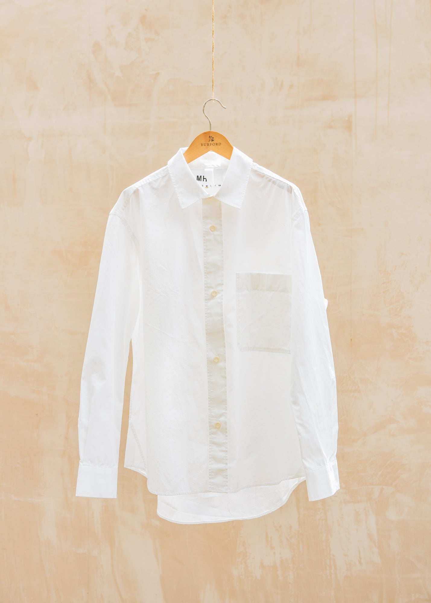 Oliver Spencer MHL. Basic Shirt in White