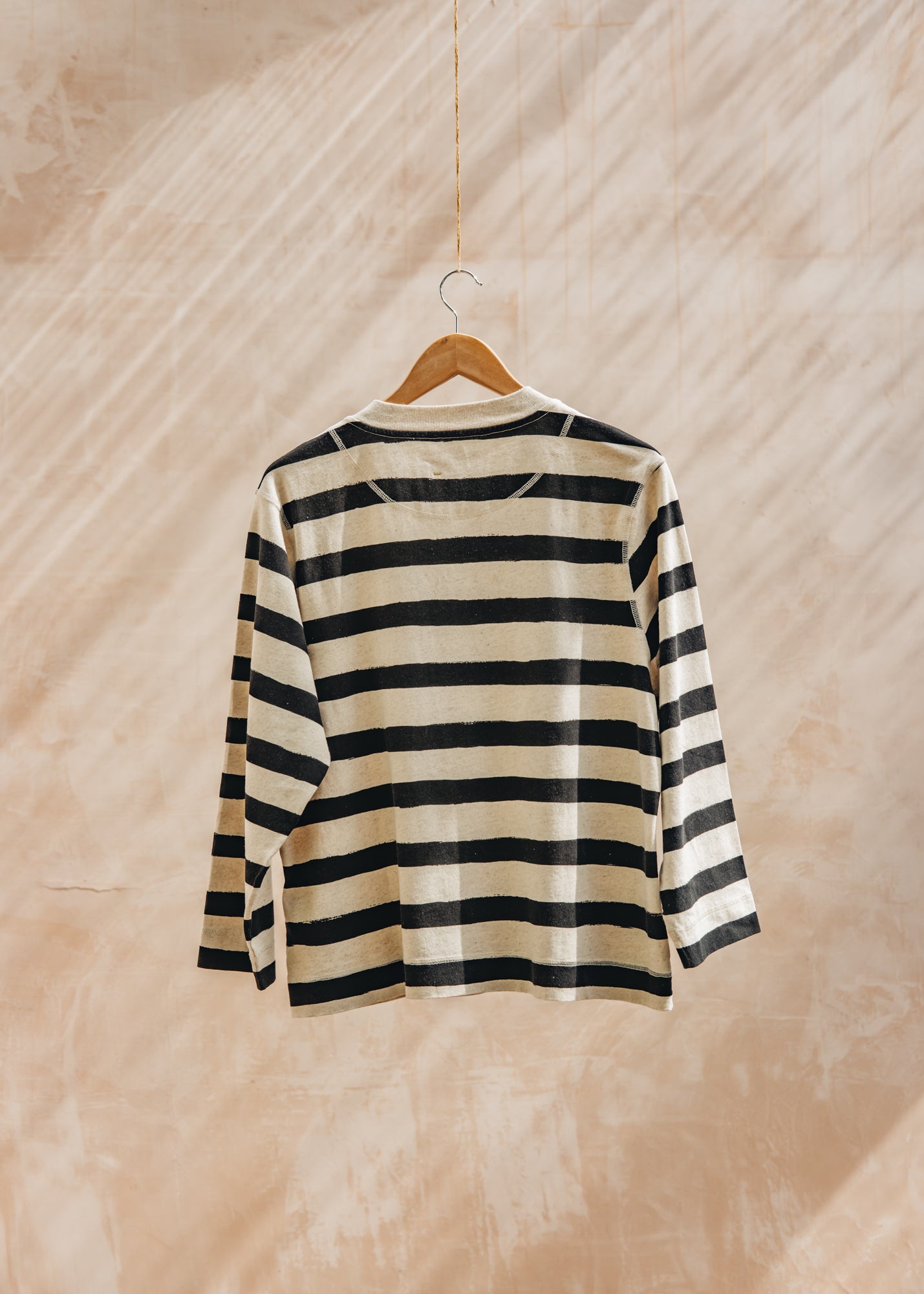 Cut Loose MHL. Crew Neck Matelot in Natural and Black