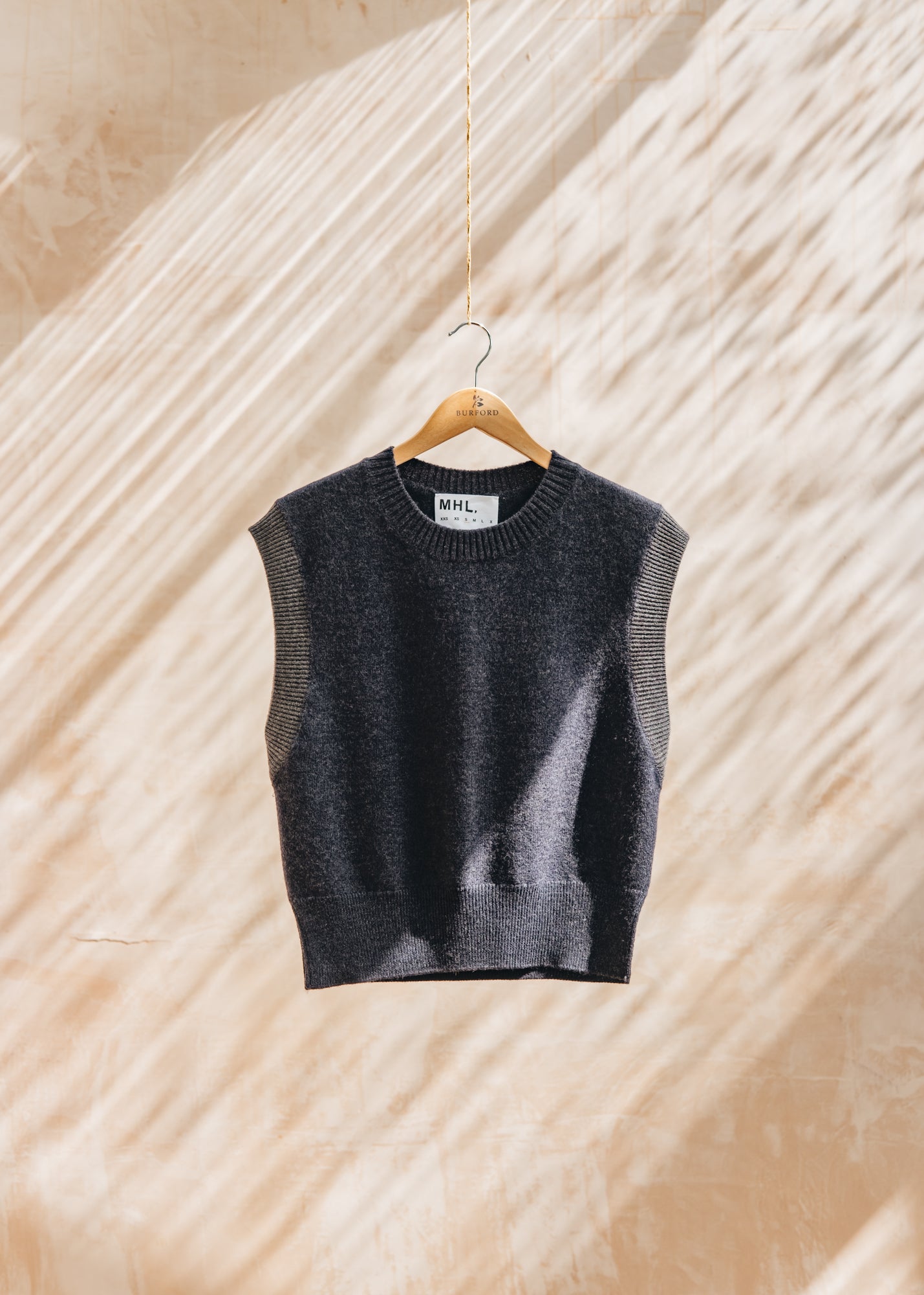 Cut Loose MHL. Crew Neck Slipover in Indigo