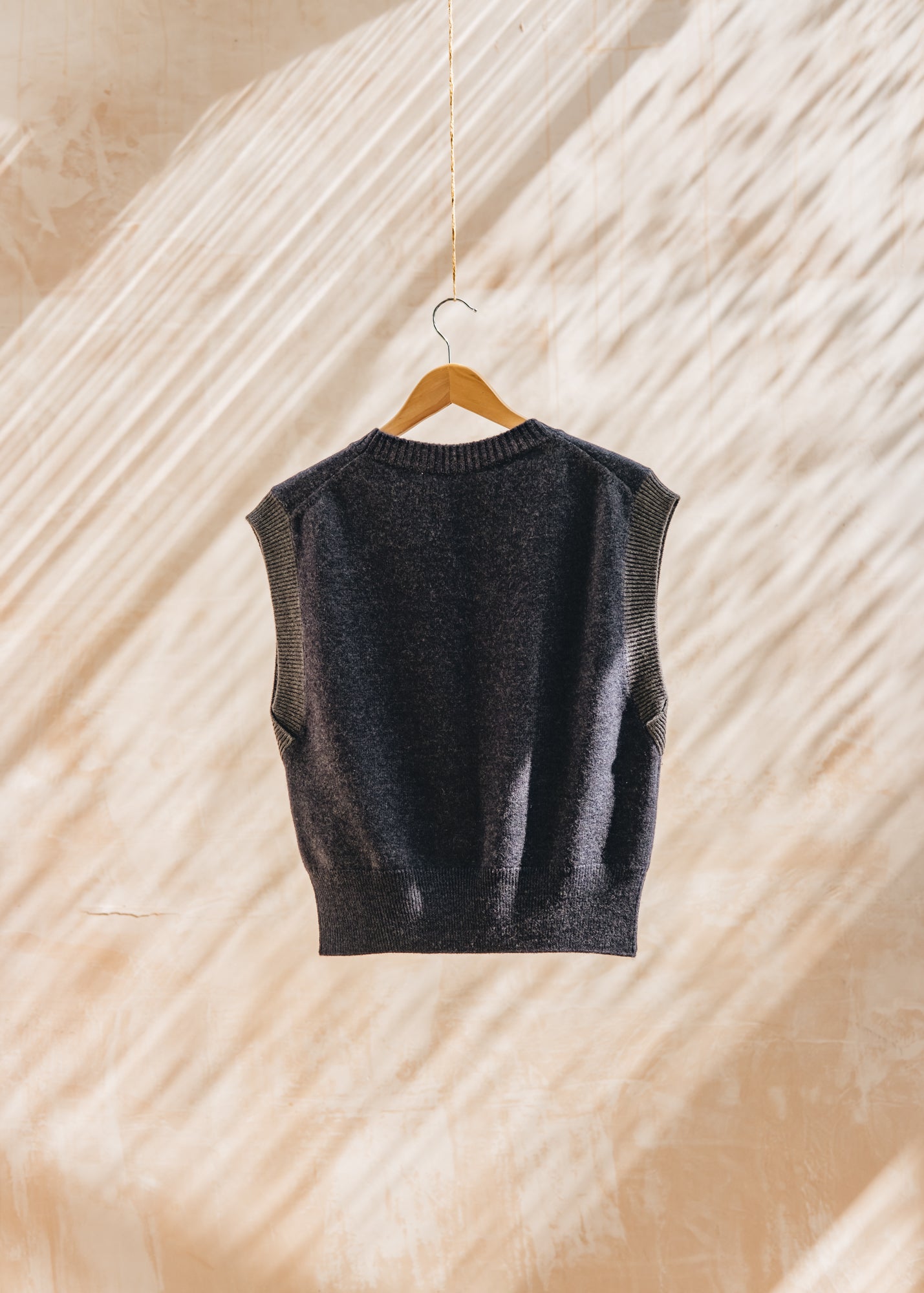 Margaret Howell MHL. Crew Neck Slipover in Indigo