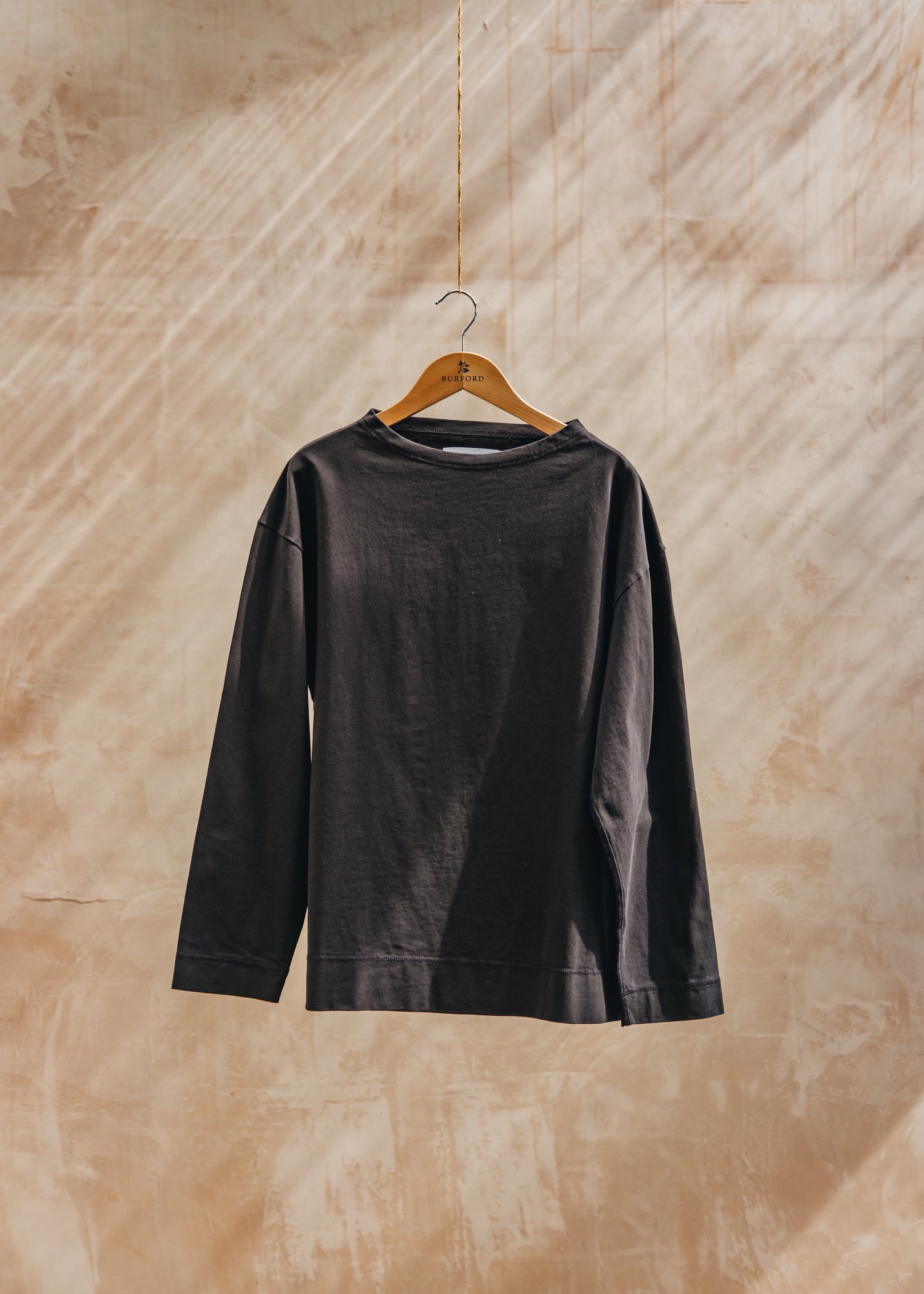 Cut Loose MHL. Smock T-Shirt in Off Black