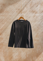 Cut Loose MHL. Smock T-Shirt in Off Black