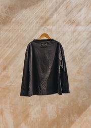 Margaret Howell MHL. Smock T-Shirt in Off Black
