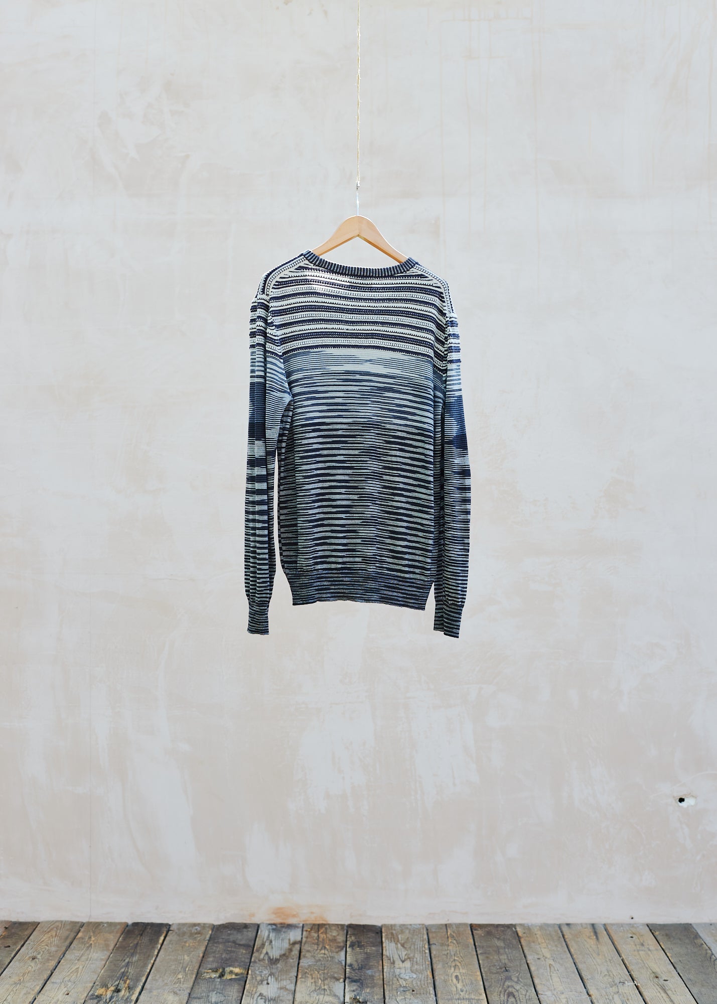 Kenny Ryder Missoni Multi-Coloured Wool Crewneck/ M