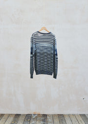 Kenny Ryder Missoni Multi-Coloured Wool Crewneck/ M